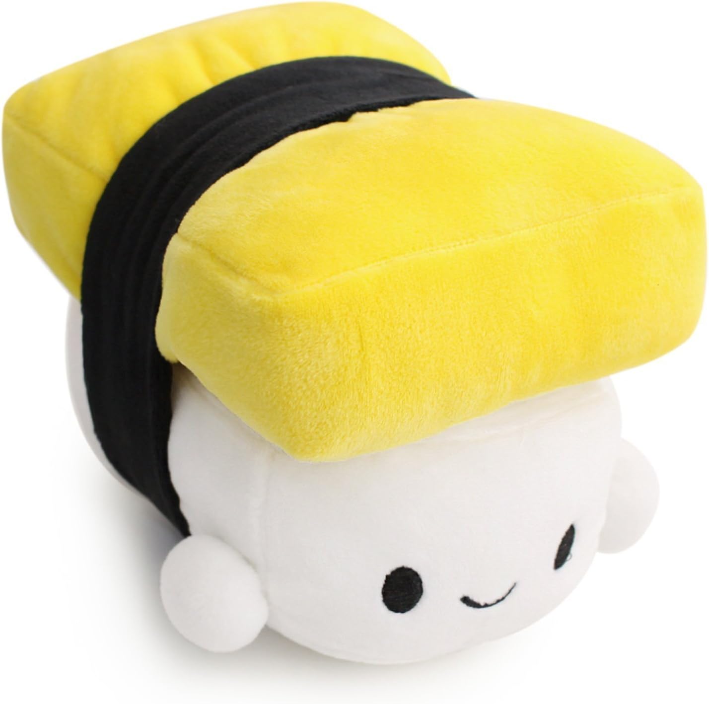 Mystery&Melody Japanese Food Sushi Pillow Cushion Plush Toy Decoration Pillow Sushi Pillow Doll Kids Children Gift (Yellow)