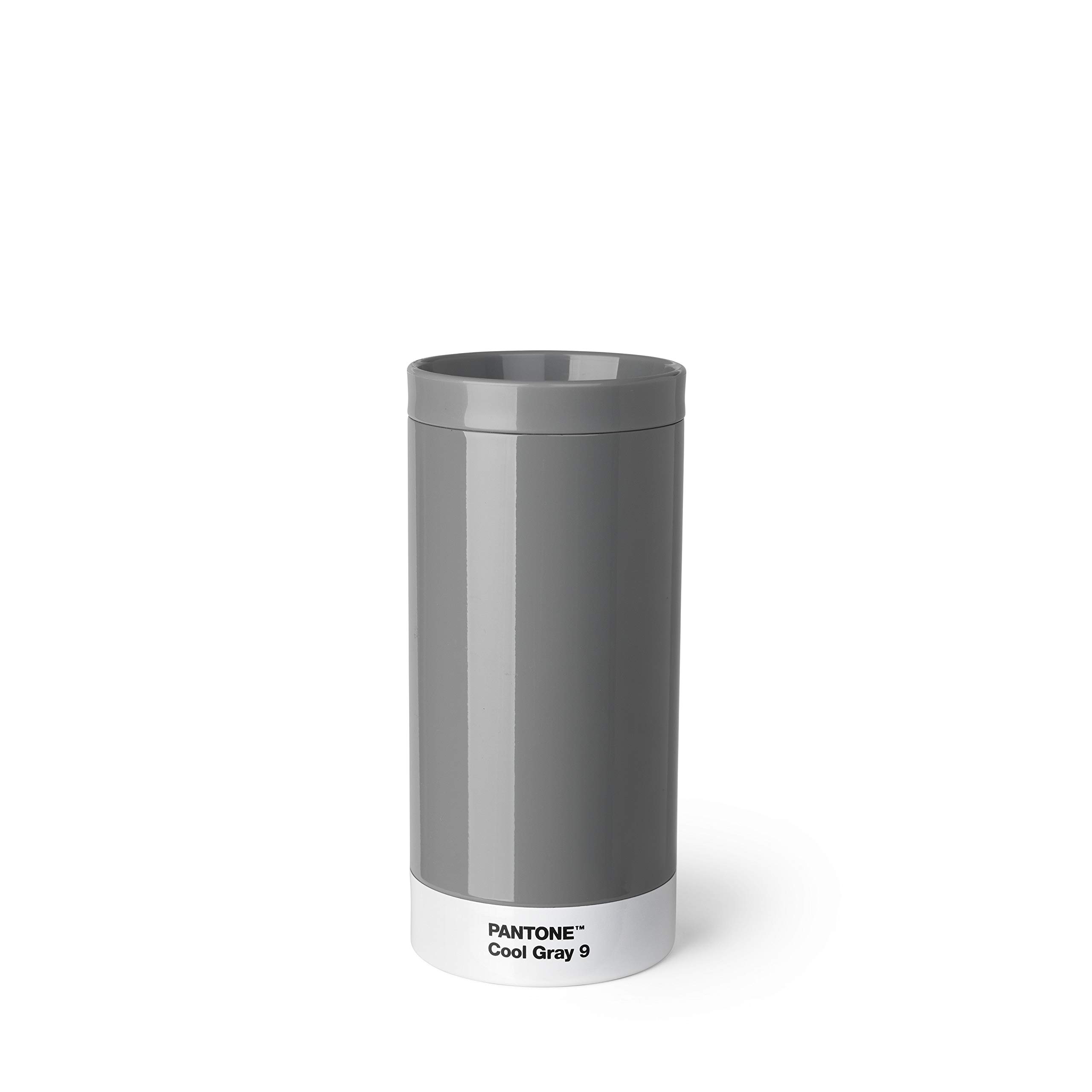 Copenhagen Design PANTONE To Go Cup, stainless steel travel mug/thermo cup, 430 ml, grey, Cool Gray 9 C