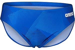 Arena Boys Arena Performance Men's Halftone Swim Briefs Athletic Swimwear Professional Swimsuit