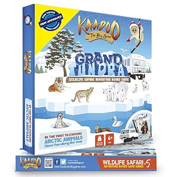 Kaadoo Grand Tundra Arctic Circle Edition Board Game, Multi Color