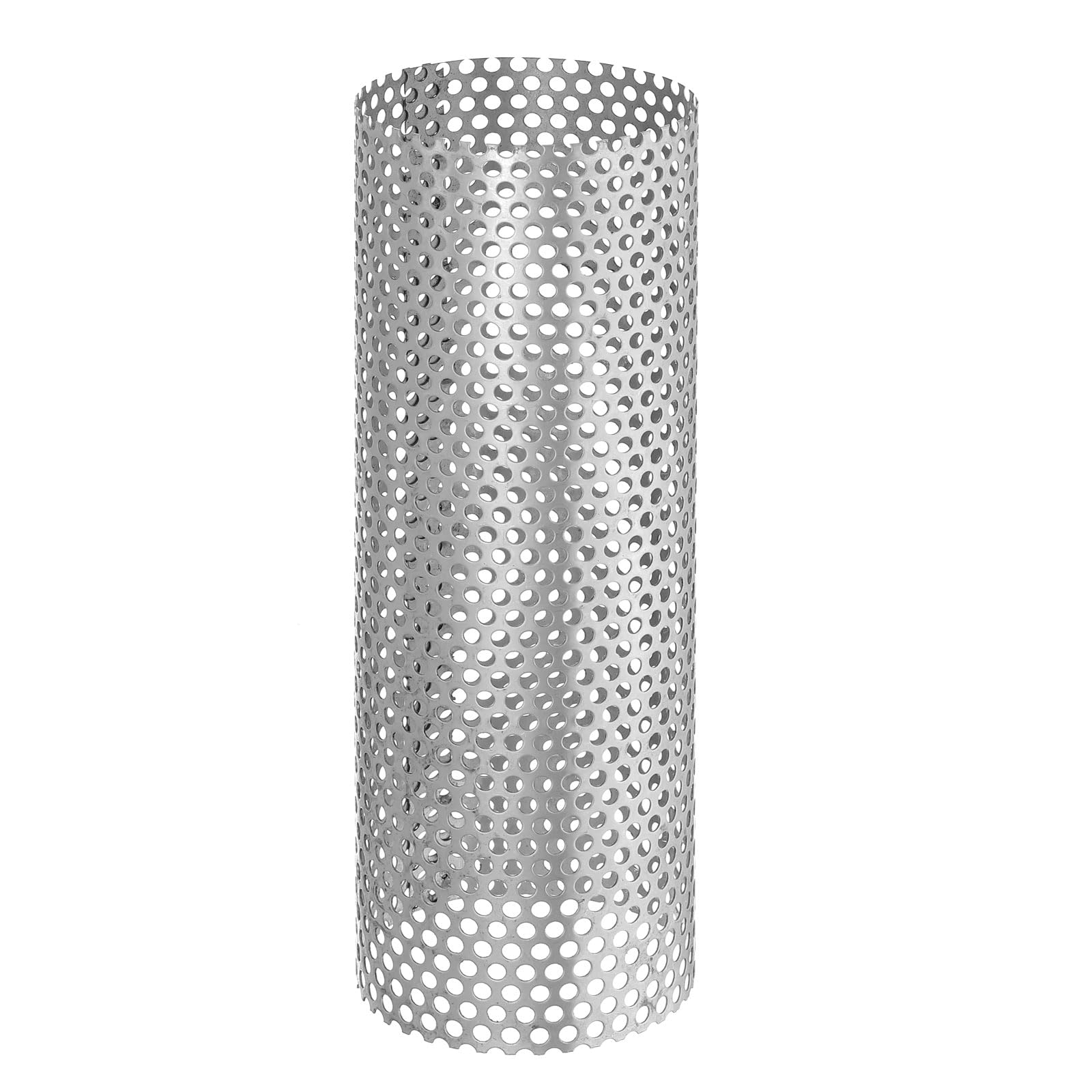 PATIKIL 2.4 Inch Stove Pipe Spark Arrestor Screen, 1Pcs 304 Stainless Steel Filter Chimney Flue 0.12 Inch Hole for Camping Tent Stove Accessories Vent Exhaust, 7.09 Inch Length