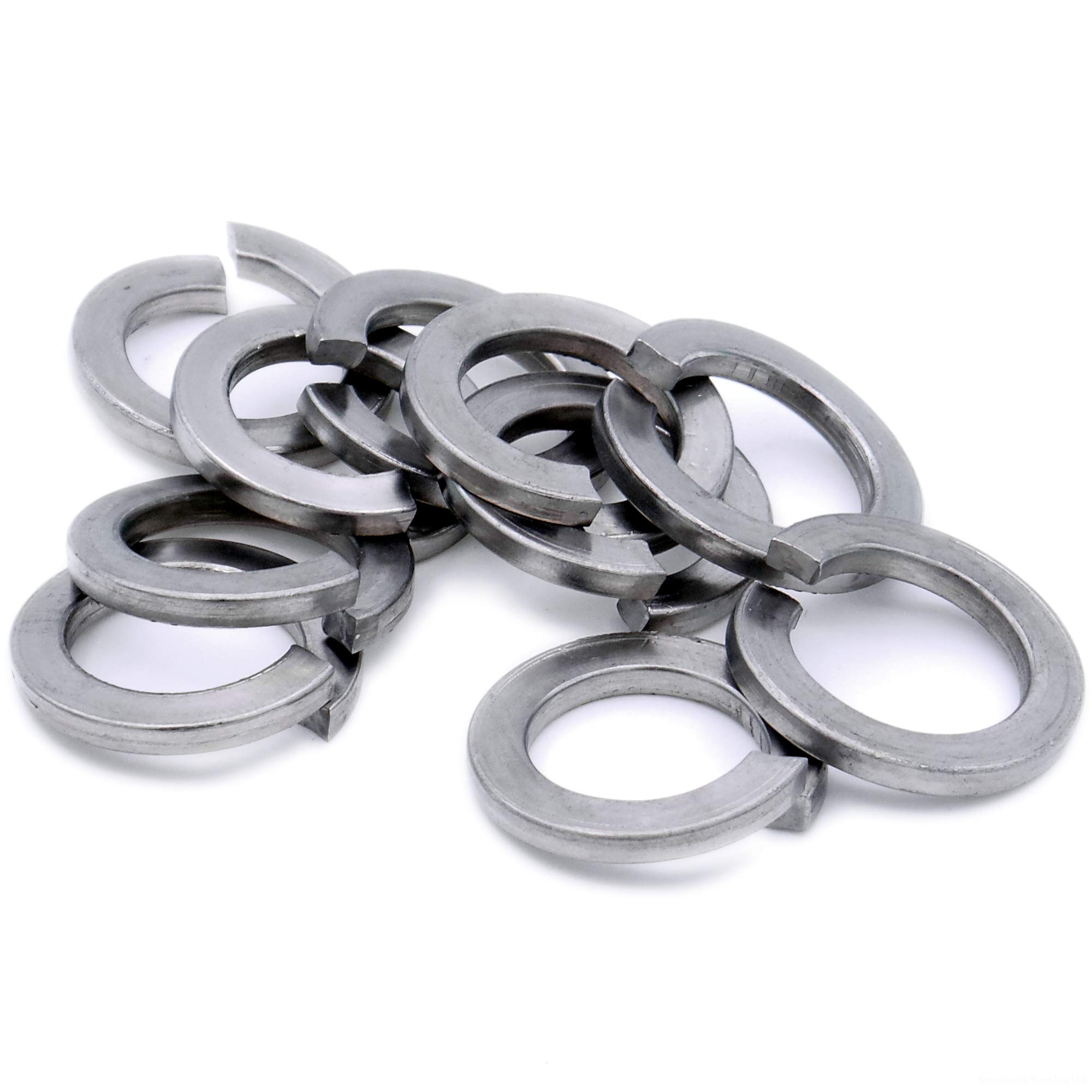 M5 (5mm) Rectangular Spring Split Lock Washer - Stainless Steel (A2) (Pack of 20)