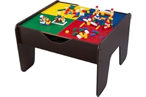 Kidkraft 17577 2-in-1 Activity Table, Espresso
