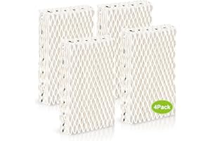WXFANA 4 Pack WF813 Humidifier Filters Wick Replacement Compatible with ReliOn RCM-832 RCM-832N WF813 DH832 ProCare PCWF813 Equate EQWF813 EQ-2119-UL Duracraft DH-830 Cool Mist Humidifier Filters