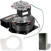 loosoo A143/J238-138-1344 Furnace Draft Inducer Blower Exhaust Vent Venter Motor Compatible with Trane 7021-8013, American Standard, Jakel, Rotom FB-RFB337, Fasco 70218924 115V 1/30HP 3000RPM