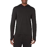 Amazon Essentials Men's Long Sleeve Quick Dry Performance Tech Hooded Workout T-Shirt