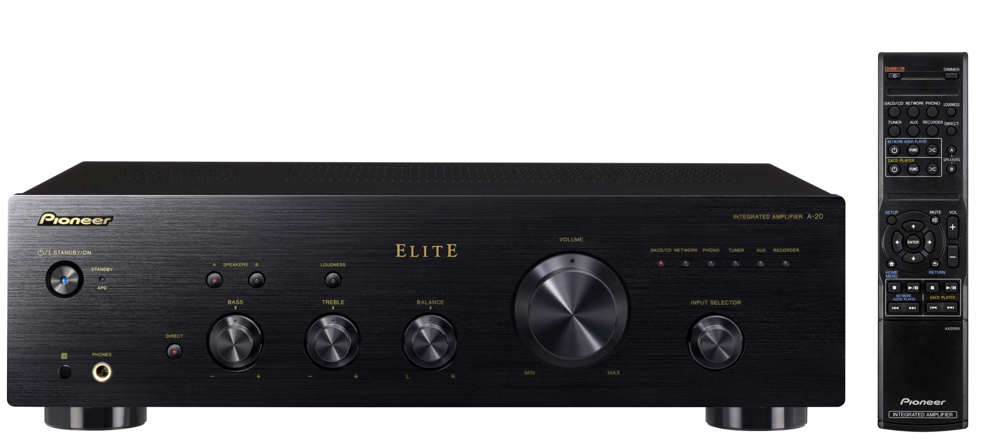 Pioneer Elite A20 2Channel Integrated Amplifier with Direct Energy