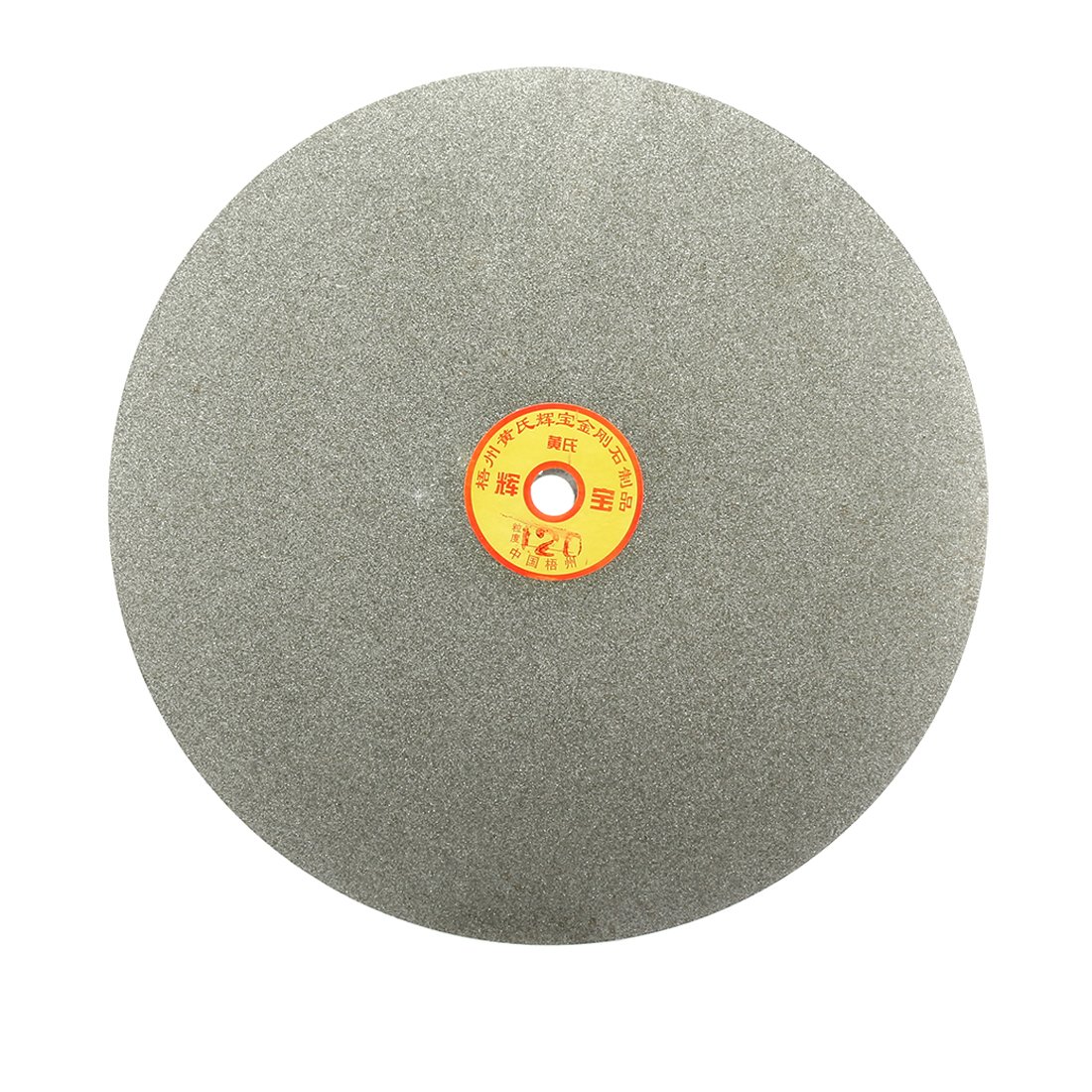 Sourcingmap 250mm 10-inch Grit 120 Diamond Coated Flat Lap Disk Wheel Grinding Sanding Disc — image 1