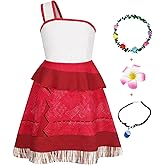 Benylion Princess Dress Up Ocean Adventure Costumes for Girls Christmas Gifts Toddler Pretend Play Birthday Party Dresses