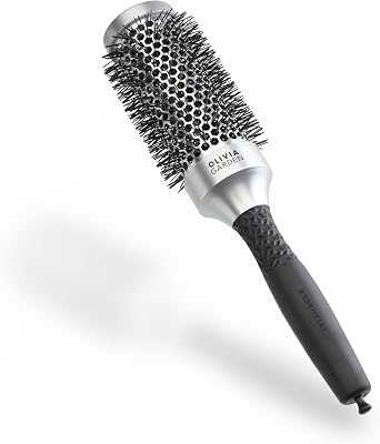 Essential Blowout Classic Cepillo Redondo, Plateado, 45 mm