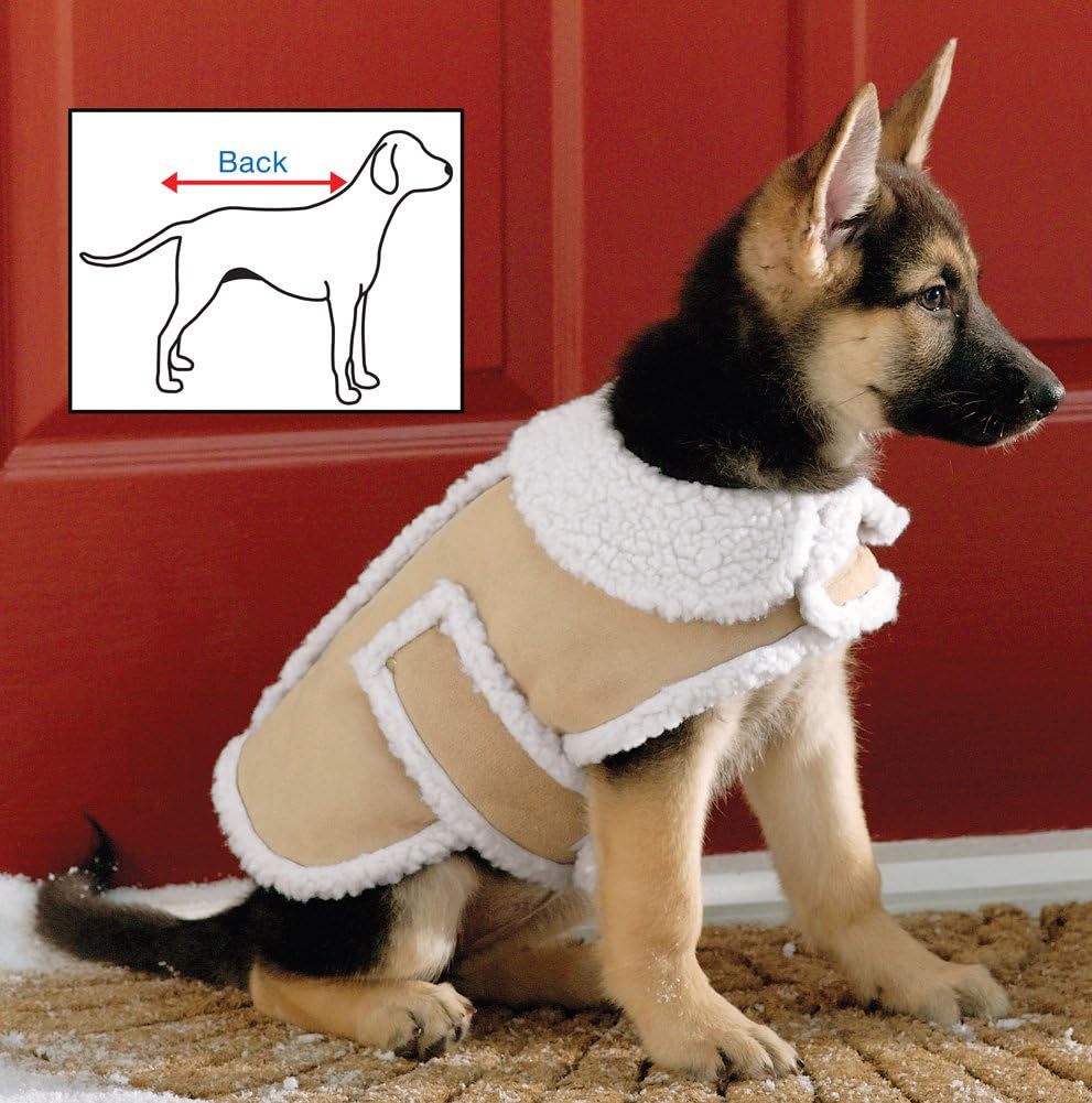 sherpa lined dog coats