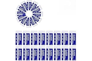 50 Pack Pencil Erasers, Easily White Erasers for Kids, Artist Eraser, 2B Erasers Bulk for Art, School, and Office Use, Sketch