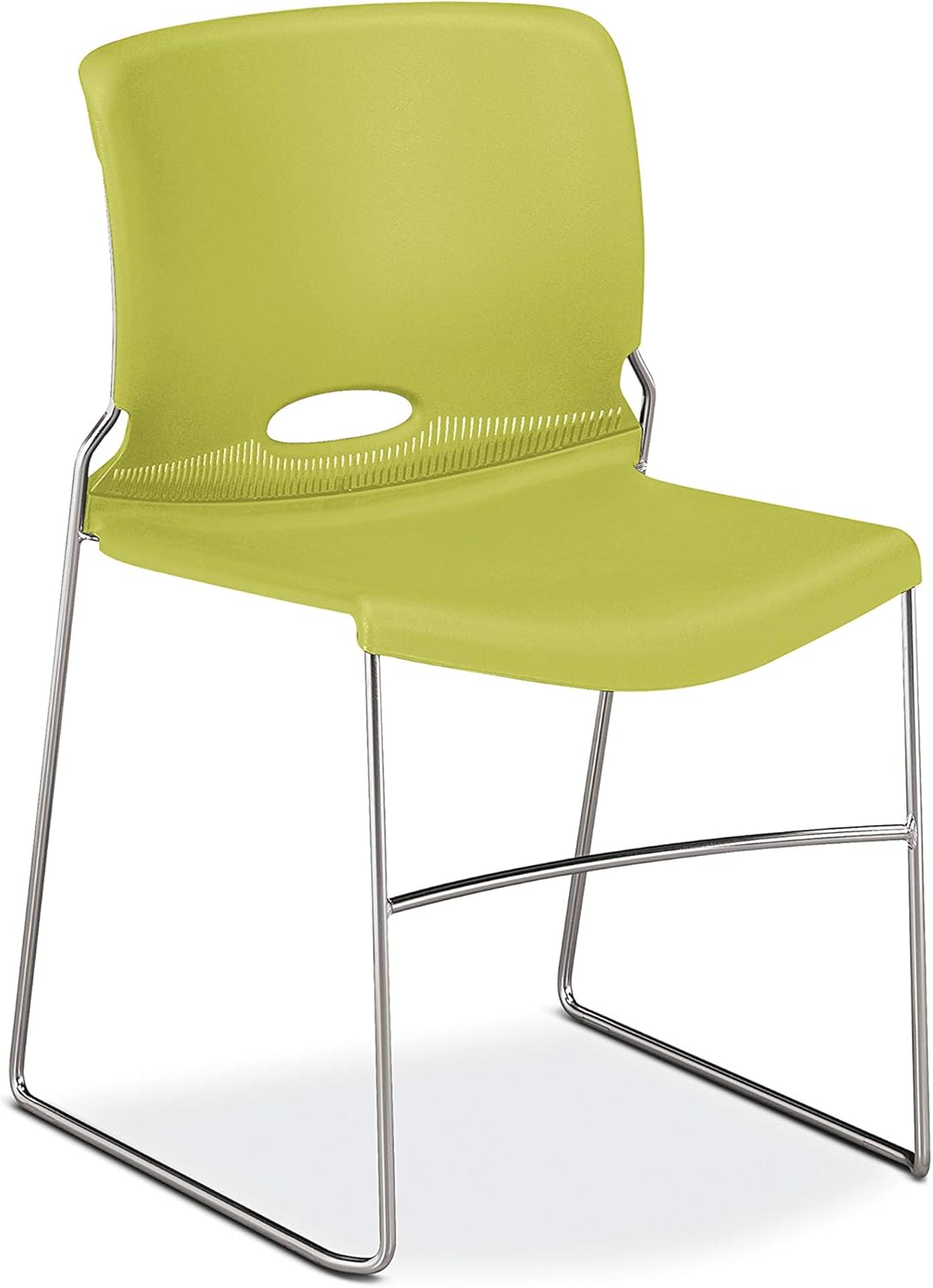 HON Olson High-Density Stacking Chair, Set of 4, in Lime (H4041)