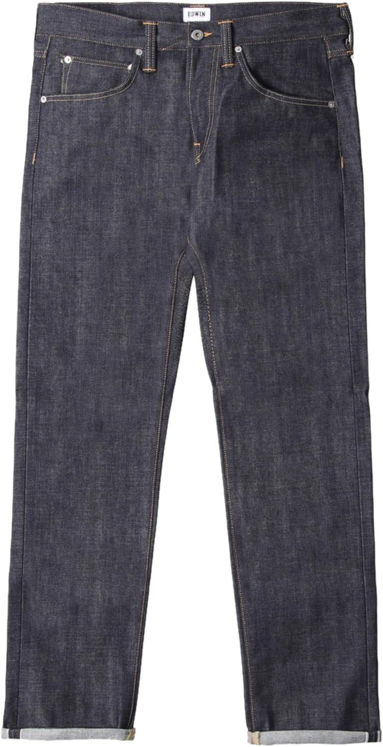 Edwin Jeans ED-55 Regular Tapered Red Listed Selvage Jeans (Unwashed)