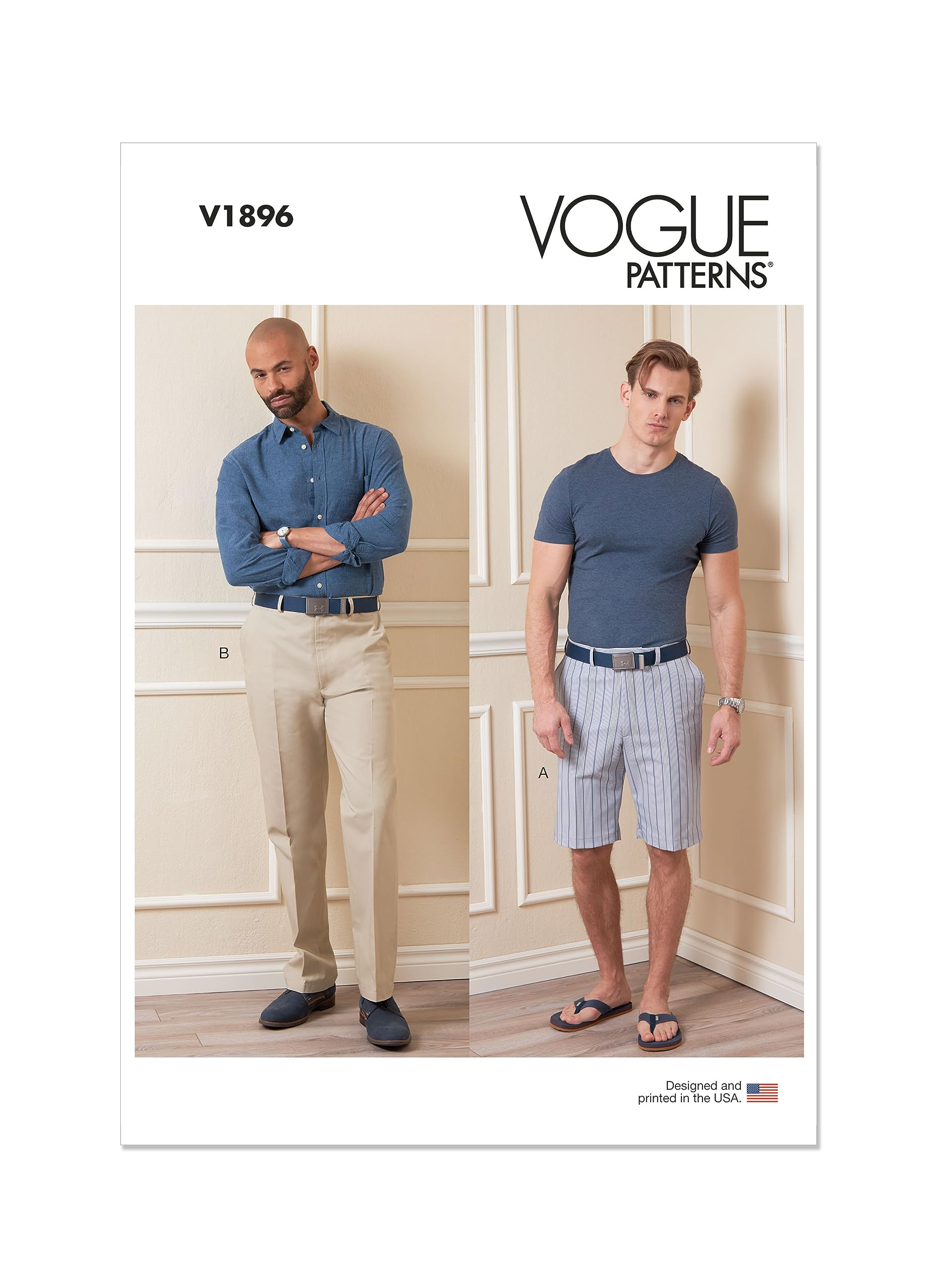 Vogue Patterns V1896MUU Men/BOY Skirt/Pants MUU (34-36-38-40)