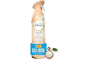 Febreze Air, Air Freshener Spray, Odour Fighting Room Spray, Deodourizer for Home Bathroom Kitchen Office Apartment Dorm Room