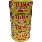 Dongwon, Tuna With Hot Pepper Sauce, 5.29 Ounce 4-cans