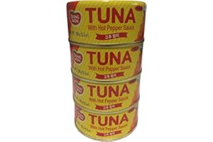 Dongwon, Tuna With Hot Pepper Sauce, 5.29 Ounce 4-cans