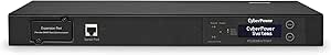 CyberPower PDU20MHVT10AT Metered ATS PDU, 200-240V/20A, 12 Outlets, 1U Rackmount