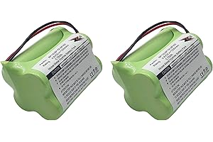 2-Pack ZZcell Battery for Bearcat Sportcat BP120 / BP150 / BP180 / BP250, Compatible with Uniden BBTY0356001 1200 mAh