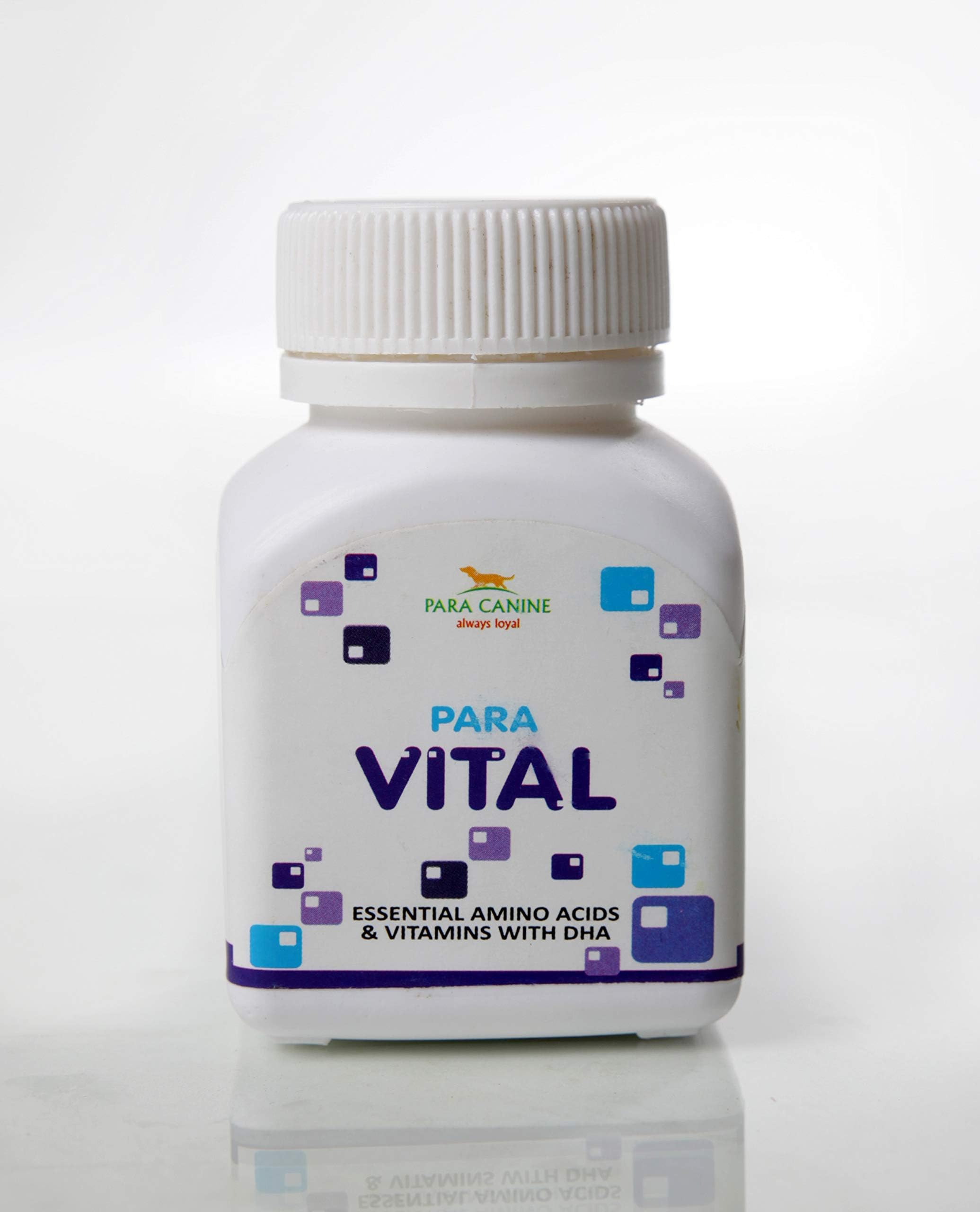 Para Canine Essential Amino Acids and Vitamins with Dha Vital Tablet (50 Tab)