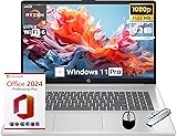 HP 17 inch Laptop, Microsoft Office 2024 Lifetime