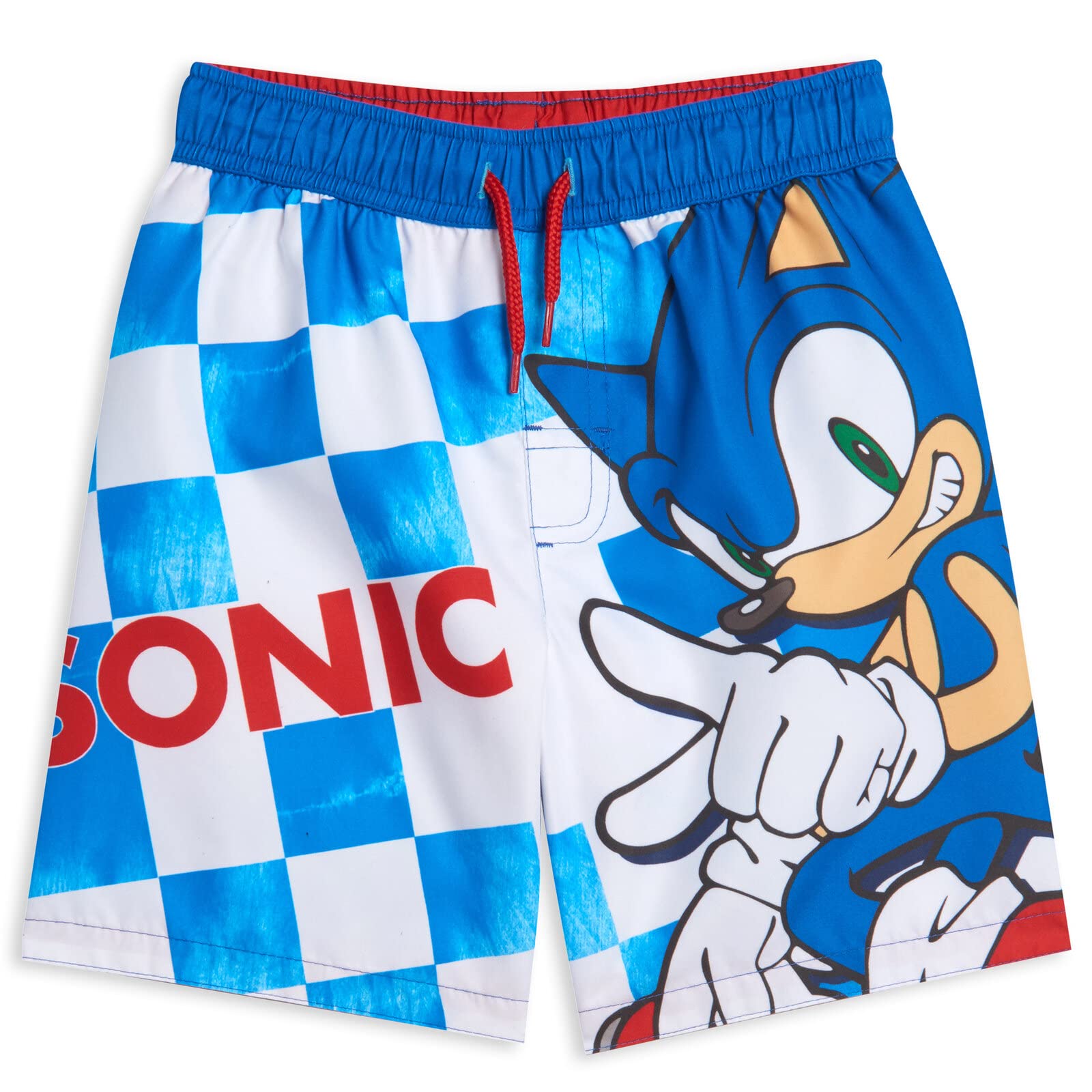 SEGA Sonic The Hedgehog Swim Trunks Bathing Suit