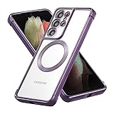 RALEAVO Magnetic Case for Samsung Galaxy S21 Ultra