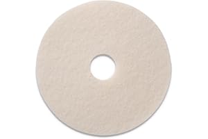 Americo 401220 Polishing Pads, 20-Inch Diameter, White, 5/CT