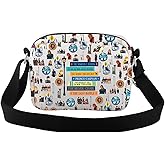 CMNIM Narnia Crossbody Bag Fantasy Inspired Gifts for Book Lovers Narnia Fans Small Crossbody Purse Bookish Book Nerd Gifts