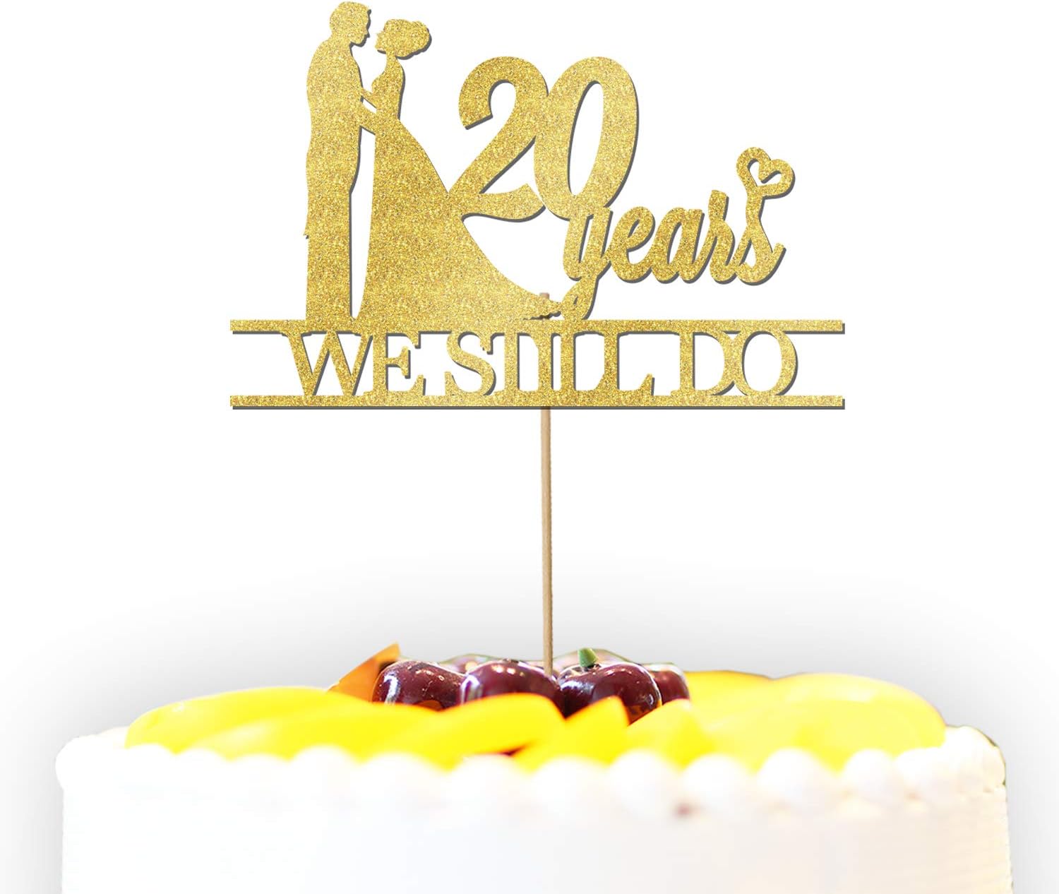 Personnalise Togetherwe Still Do 40 Ans Anniversaire De Mariage Couple Paillettes Pour Gateau De Mariage Decoration Nimporte Quelle Couleur Inscription Age Occasion Figurines Pour Gateaux