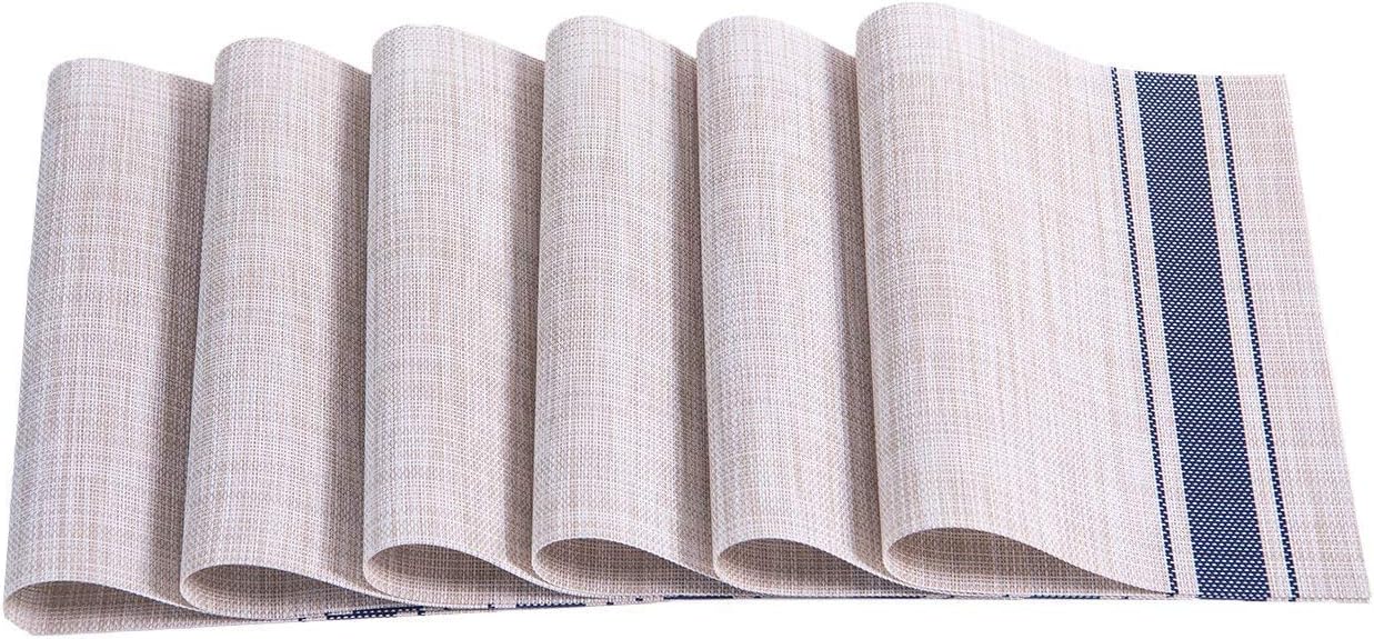 individuales para comedor en pvc