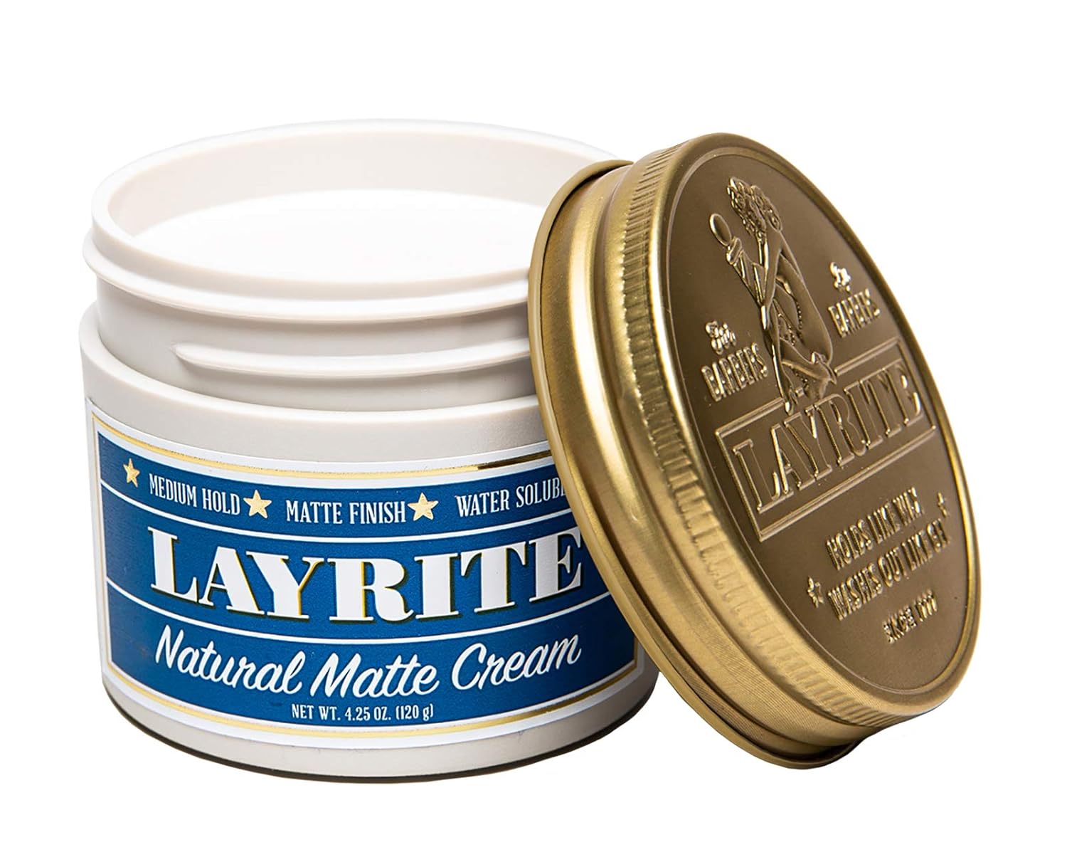 Layrite Natural Matte Cream 4.25oz: Premium Beauty