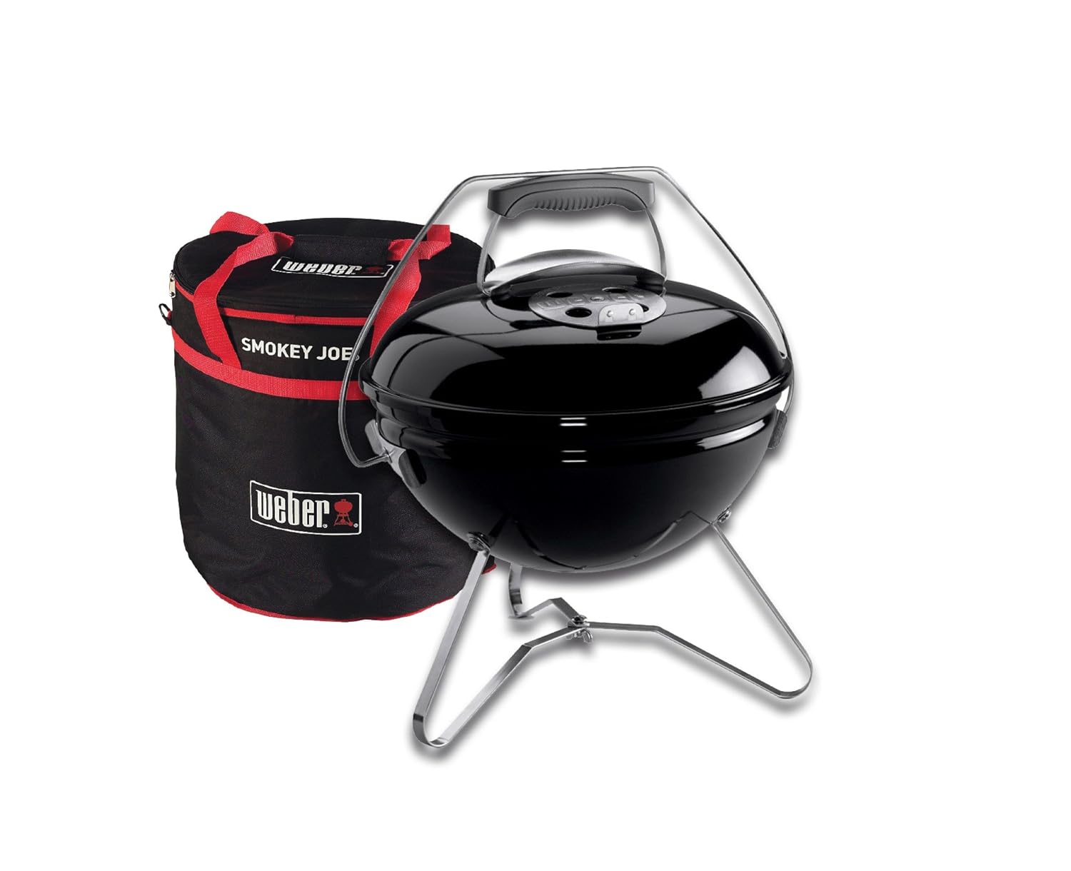 er Smokey Joe Premium Grill 37cm Schwarz + Carry Bag Amazon.de Garten