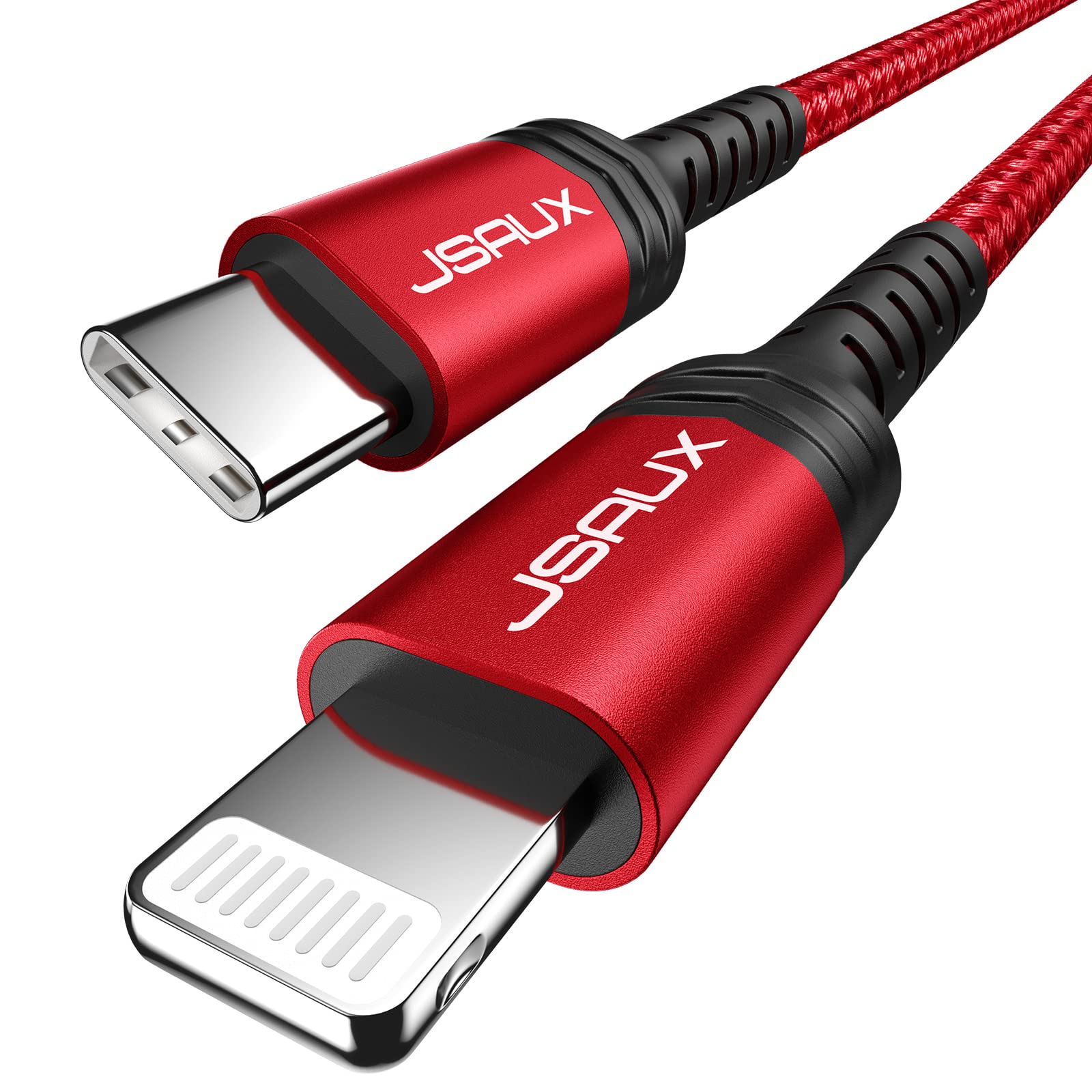 Photo 1 of JSAUX USB C to Lightning Cable 6FT, [Apple MFi Certified] iPhone Cord 