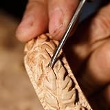 qxayxa 13 Pcs Basswood Carving Blocks 4x1x1 inch for Wood Craft view 7