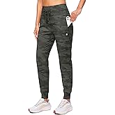 G Gradual Women's Fleece Lined Joggers High Waisted Water Resistant Thermal Winter Sweatpants Running Hiking Pockets
