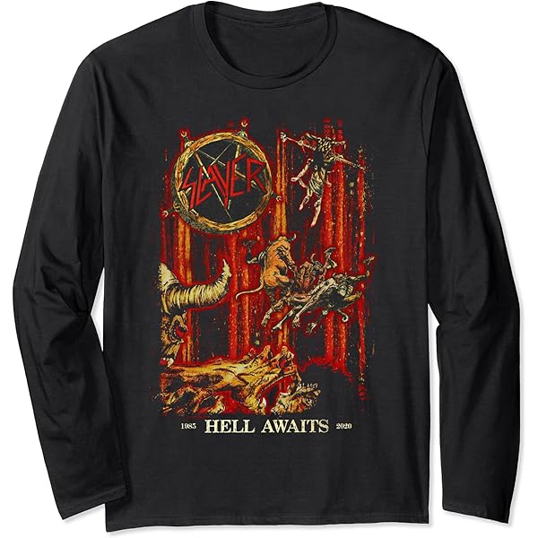 当時物　SLAYER DIVINE INTERVENTION ロンT スウェット Amazon.com: Slayer – Divine Intervention Long Sleeve T-Shirt