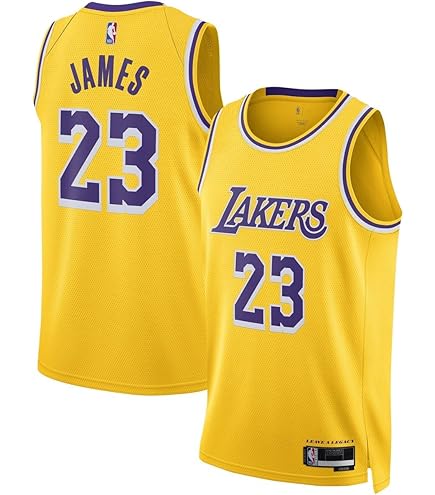 Amazon.com : Nike - Lebron James -Los Angeles Lakers Unisex Gold