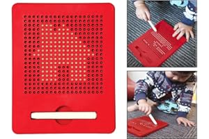 OFKP Children's Sketch Pad, Steel Ball Magnetic Drawing Writing Doodle Board