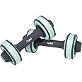 Cubii Build Adjustable Dumbbell Set - Includes Two Adjustable Hand Weight Dumbbells Plus 4 Cubii 1 lb SoftRings Free Weights ​with Fast and Easy Exercise Weight Adjust for Women and Men Strength