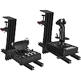 Hikig 2 Set The Desk Mount for The Flight Sim Game Joystick, Throttle and Hotas Systems Compatible with Logitech X56, X52, X5