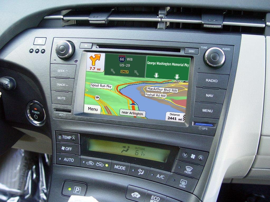 CarShow by Rosen CS-TY1270-P11 2012 Toyota Prius Factory-Look Nav AM/FM with RDS
