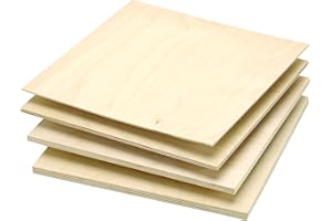 WOODCRAFT WOODSHOP Woodcraft Baltic Birch Plywood 12Mm - 1/2" X 12" X 12" 1-Piece