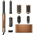 dreame AirStyle Pro, 7-in-1 Hair Styler, Fast Drying, 2 Curling Barrels, Volumizing Hair, Smoothing Brush, Reduce Frizz, Leather Package, Airflow Styling, Magnetic Design