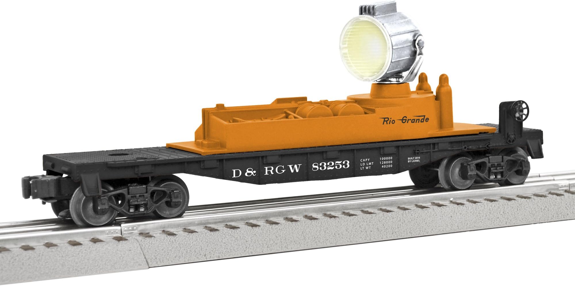 Lionel Rio Grande Searchlight Car