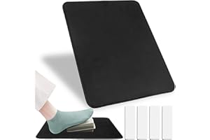 HOMGATY Sewing Machine Pedal Mat, Non Slip Foot Pedal Pad Keeps Petal in Place, Sewing Machine Muffling Mat Pedal Mat Quilting Supplies Accessories 12" x 10"