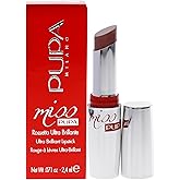 PUPA Milano Miss PUPA Milano Lipstick - Creamy, Ultra Pigmented Color For Lips - Nourishing Formula - Crystal-Effect Lipstick - Ultimate Boost Of Volume And Hydration - 110 Nude Vibes - 0.071 OZ