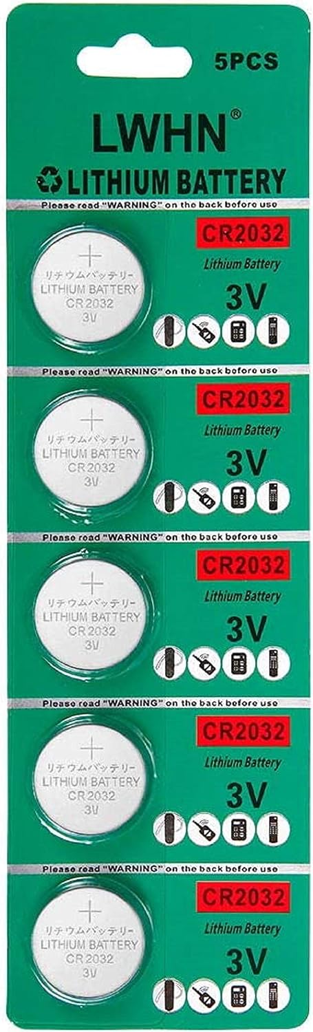 25 Pack CR2032 Battery 3v Lithium CR 2032 Batteries for Small Electronics, Silver, CR2032(25pcs) - Image 3
