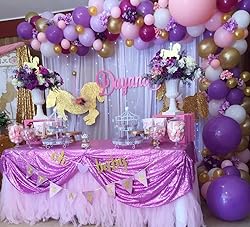 Poise3EHome 2Pcs 2Ft x 8Ft Sequin Backdrop
